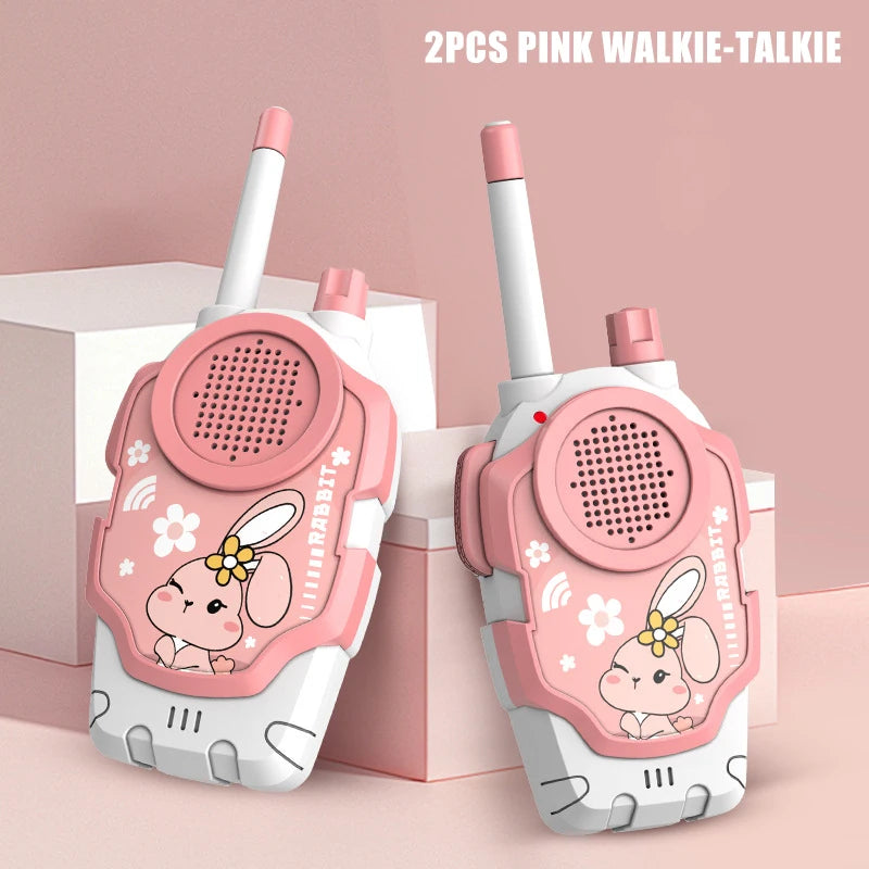 2PCS Talkie Walkie Toy, Creative Role-Play, Social Interaction & Screen-Free Fun, Safe for Kids 3+