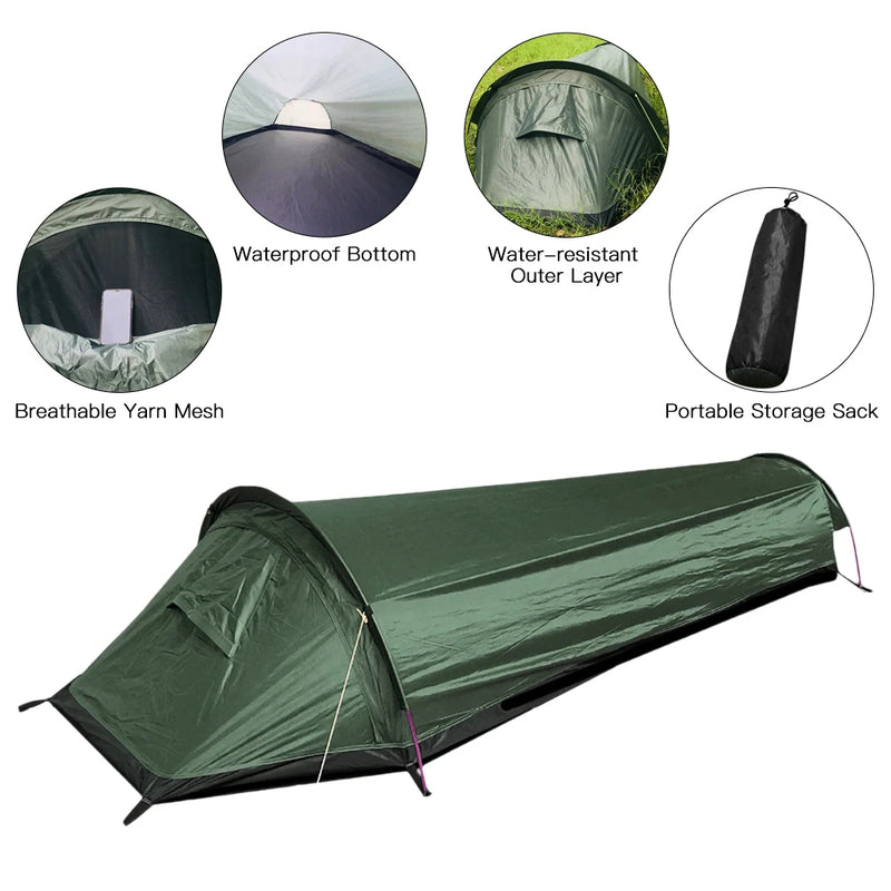 Ultralight Single Person Camping Tent