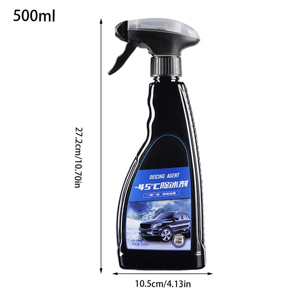 Car Windshield Anti-Freeze Spray – 500ml Safe Material, Easy to Use, Compact & Portable