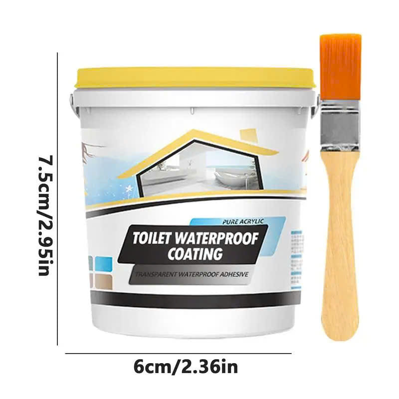 Clear Waterproof Repair and Seal Liquid – Safe Material, Easy to Use, Compact and Portable