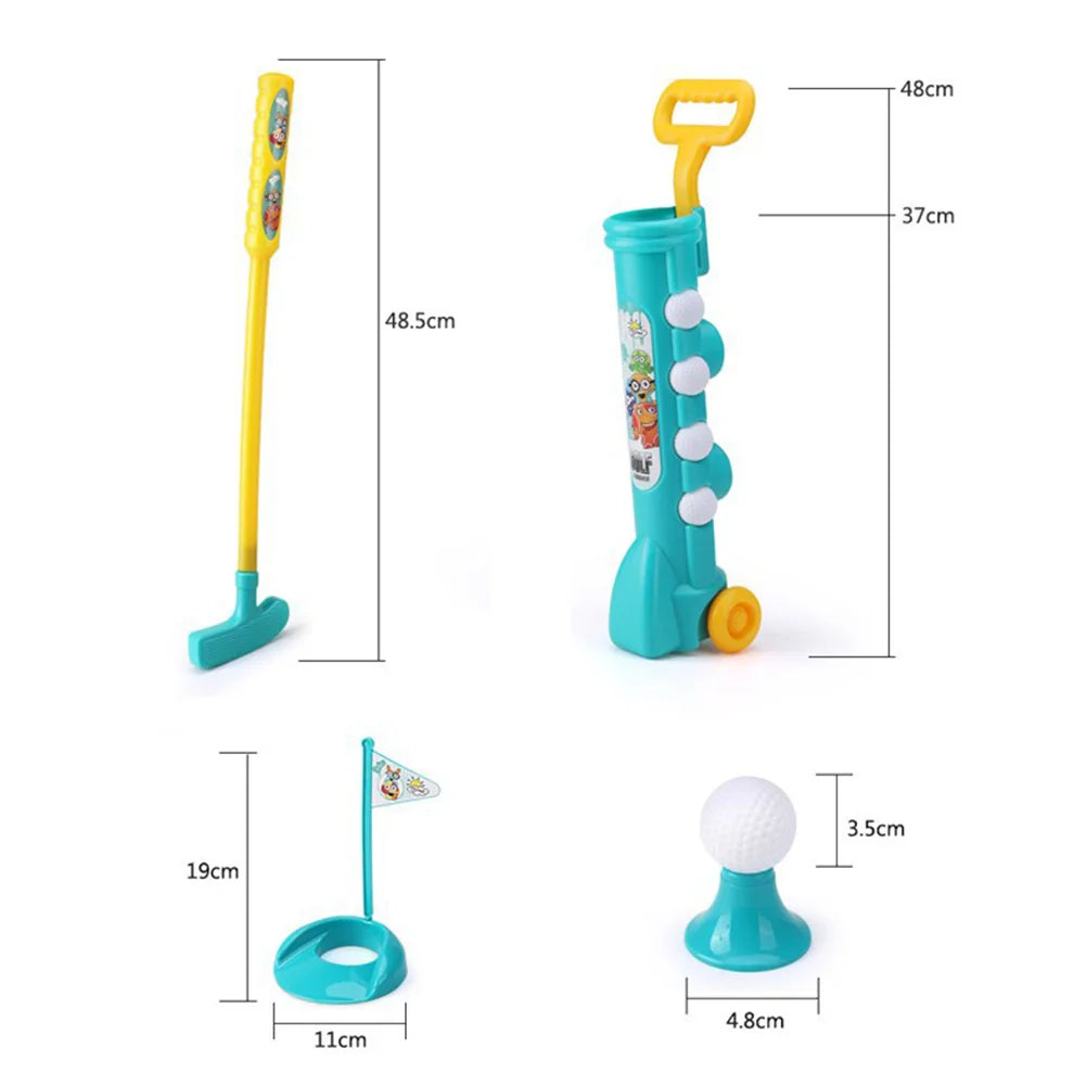 Golf Toy Set for Kids – Fun Indoor and Outdoor Mini Golf Practice Game, Safe for Ages 6+