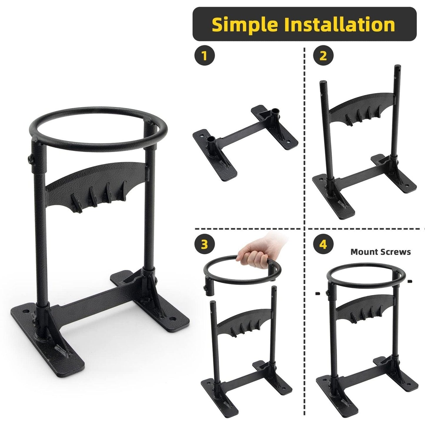 Heavy Duty Chopper Wood Splitting Tool Safe Manual Wood Splitter