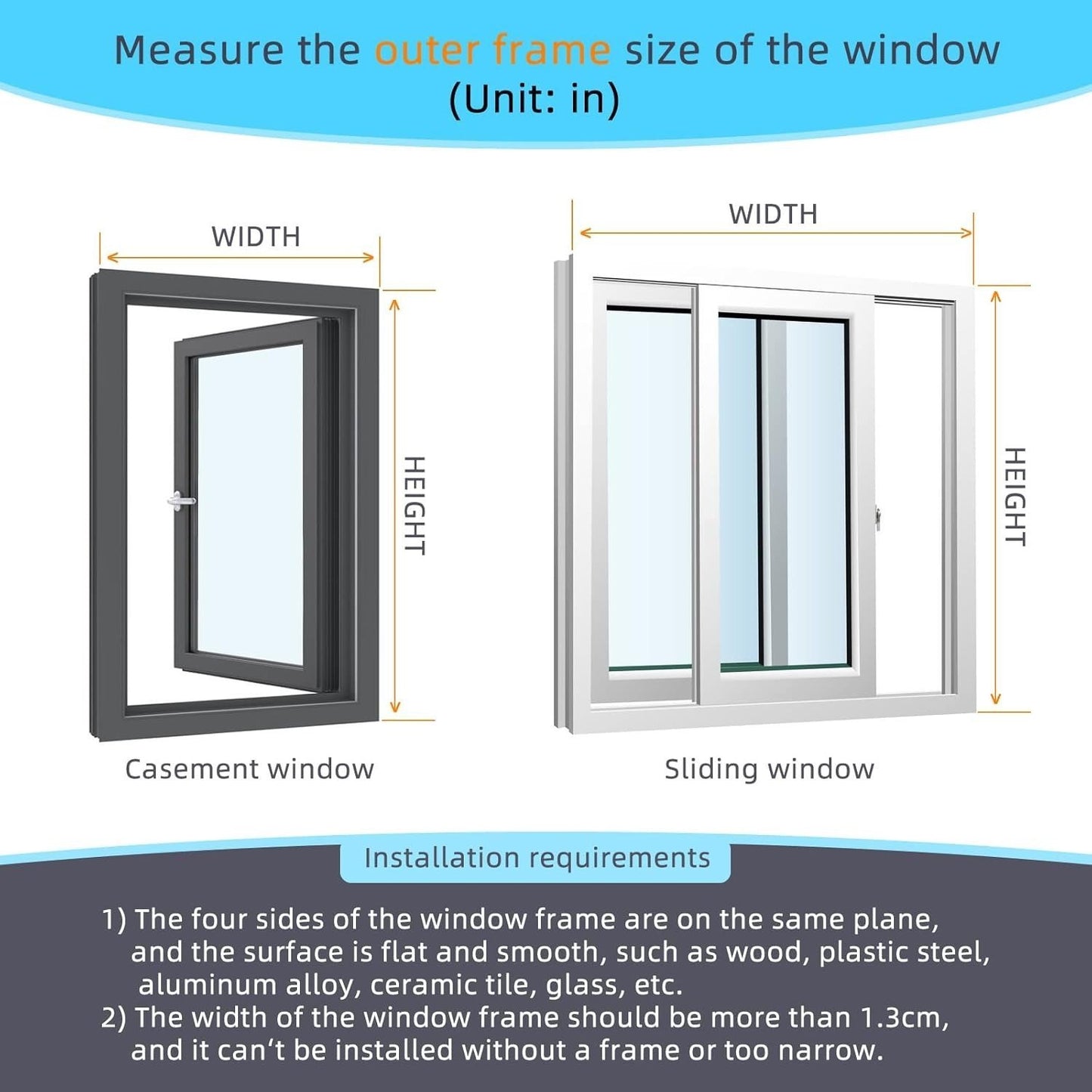 Magnetic Window Screen - Adjustable Fly Screen for Windows With Breathable, Easy Install, Adjustable, Self-Adhesive