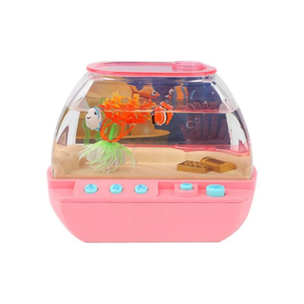 Musical Fish Tank with Colorful Lights, Plays Music, Stories & Poems, Safe for Ages 3+