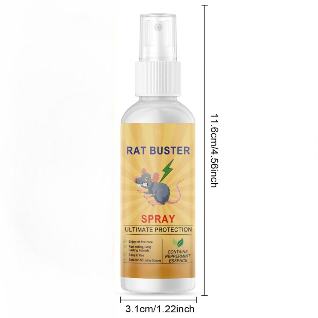 Peppermint Oil Rodent Repellent Spray with Eco-Friendly Ingredients for Home Use