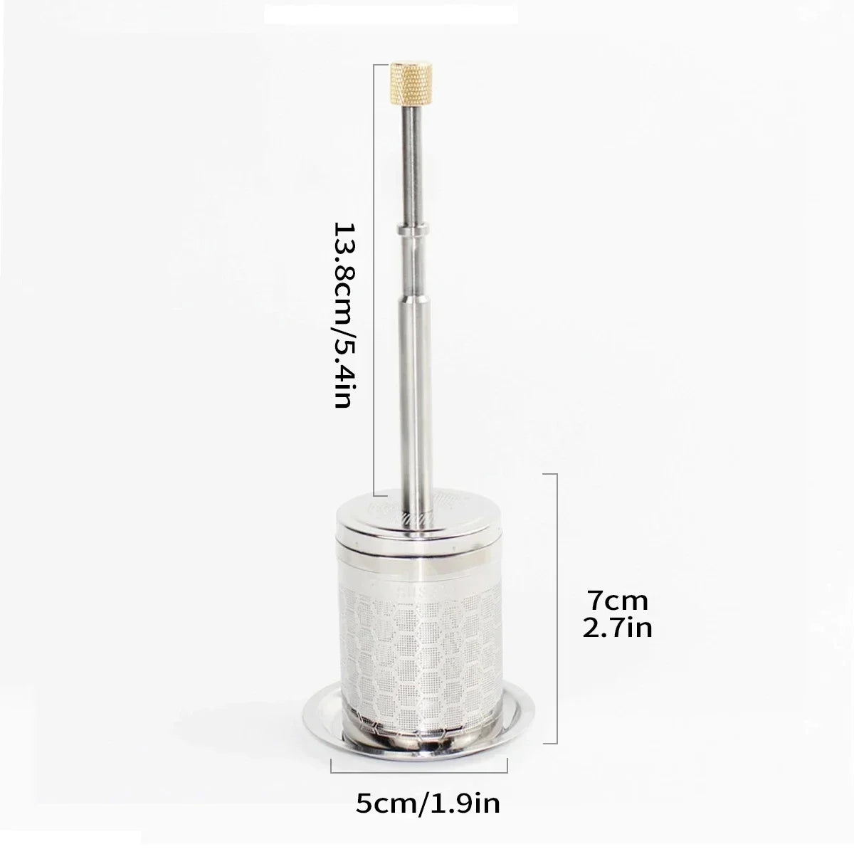 Portable Coffee and Tea Press Maker - Coffee Maker Tea Infuser Portable Coffee Brewer