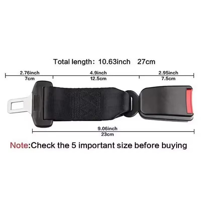 Pregnancy Safety Belt Strap, Seat Belt Extender - Prevent Compression of Abdomen