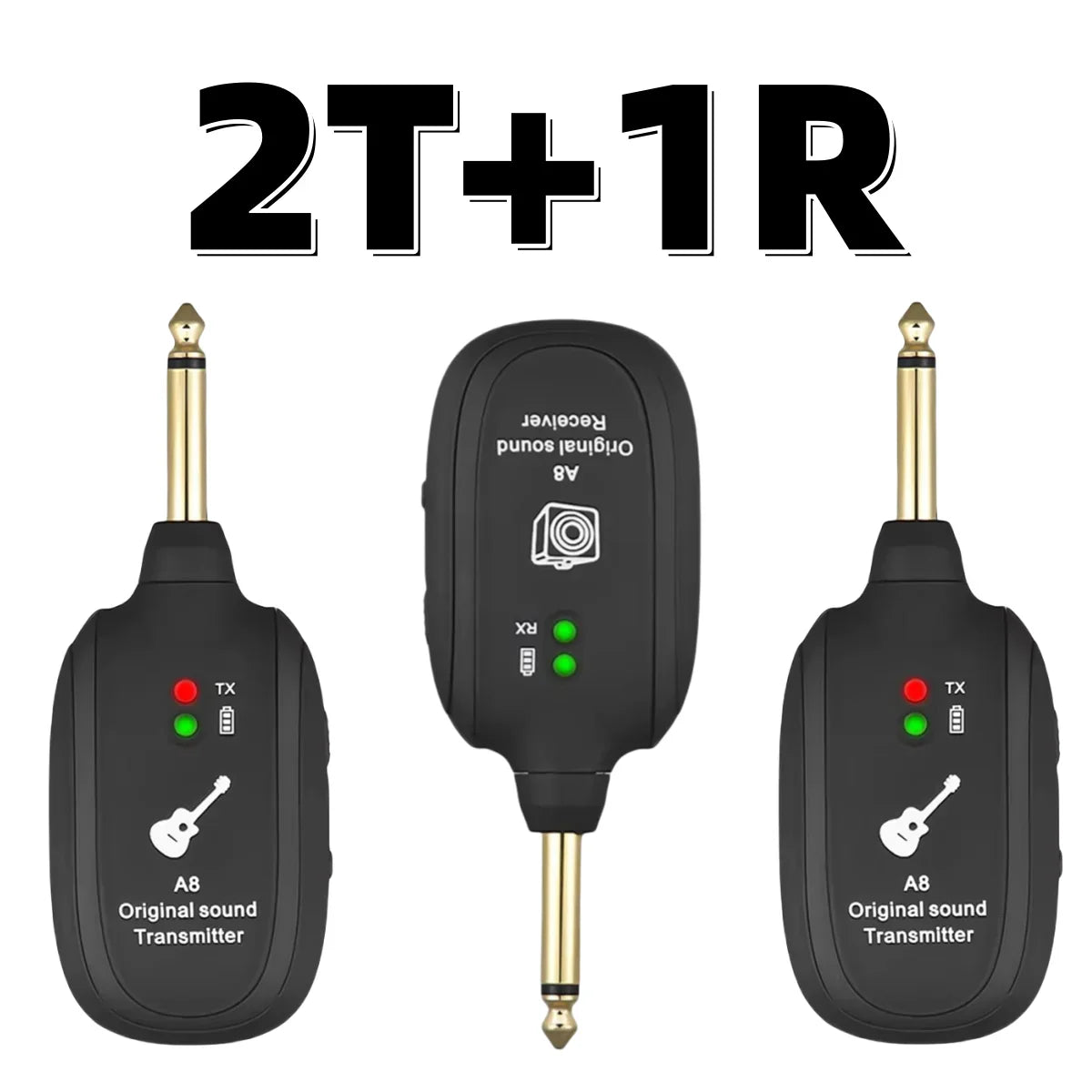 Wireless 4-Channel Guitar And Violin System