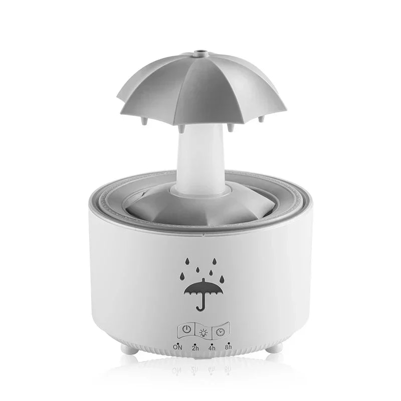 Raindrop Air Humidifier With Colorful Light Diffuser