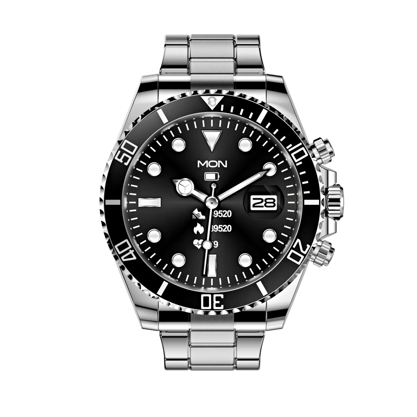 Luxury Waterproof Smartwatch For Men With Call Feature