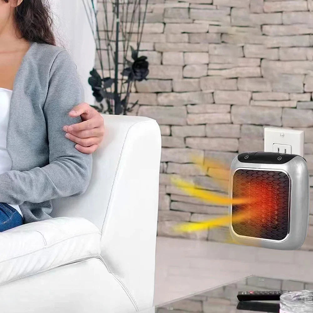 Electric Wall-Mounted Heater With Adjustable Thermostat 800W