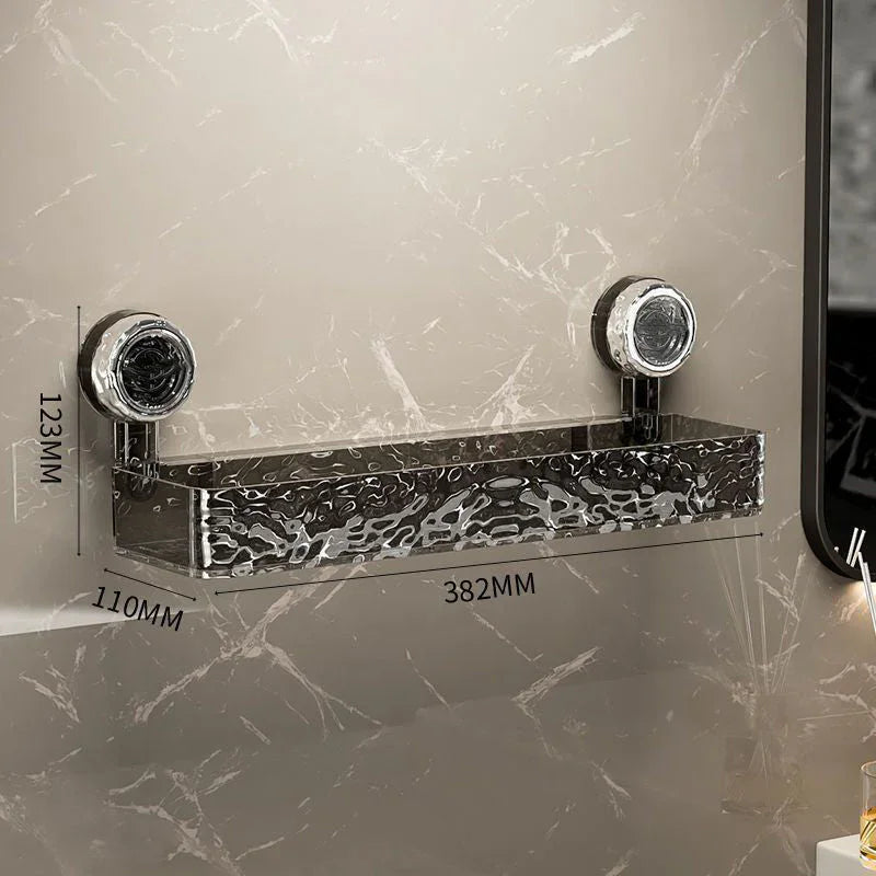 Secure Suction Cup Storage Holder – Durable Wall-Mounted Organizer, No Drilling Needed