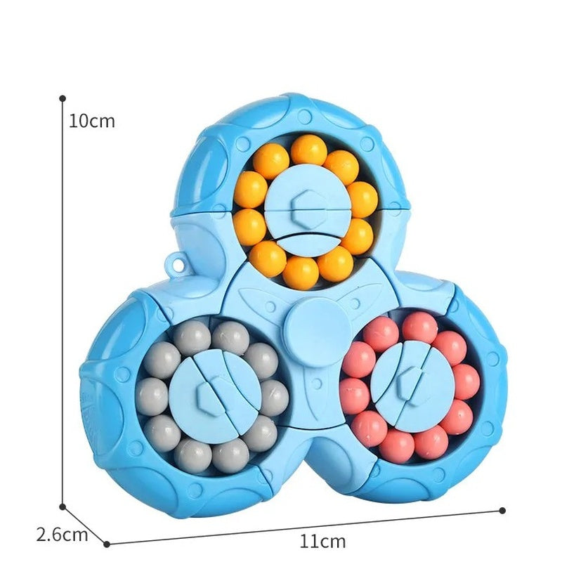 Stress Relief Spinner with Fun Educational Toy, Boosts Logic & Focus, Safe for Ages 3+