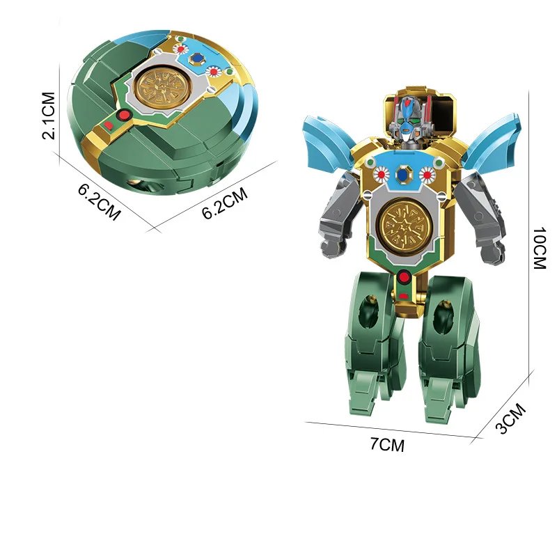 Transformable Fidget Spinner Toys With Robot-to-Spinner, Smooth Spin, Easy Switch, Interactive Play