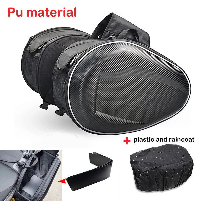 Universal Frameless Motorcycle Saddle Bag - Motorcycle Waterproof Rear Back Bag