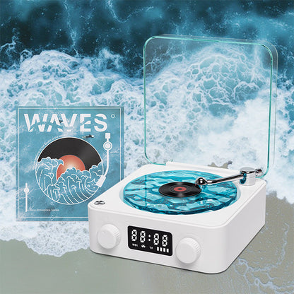 Premium Waves Retro Bluetooth Vinyl Record Player Light