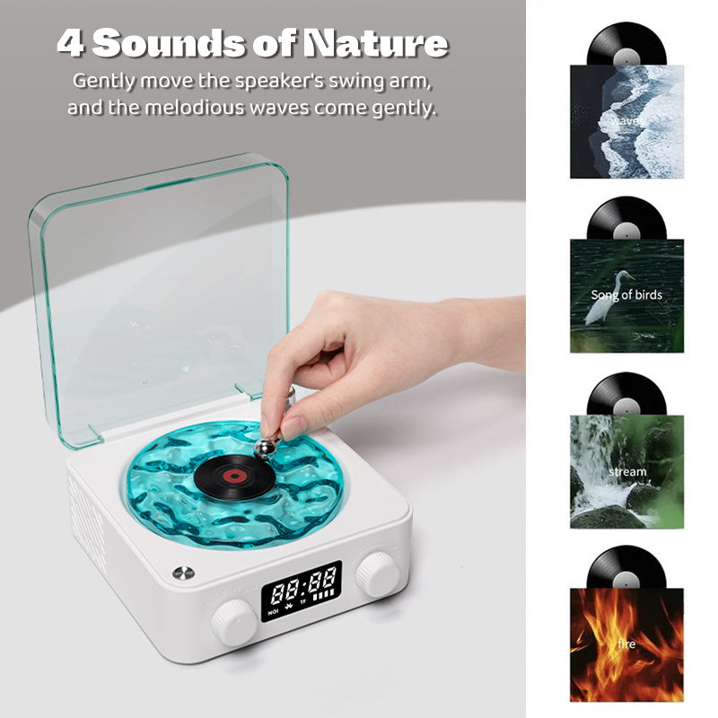 Premium Waves Retro Bluetooth Vinyl Record Player Light