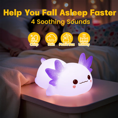 Axolotl Cute Squishy Night Light
