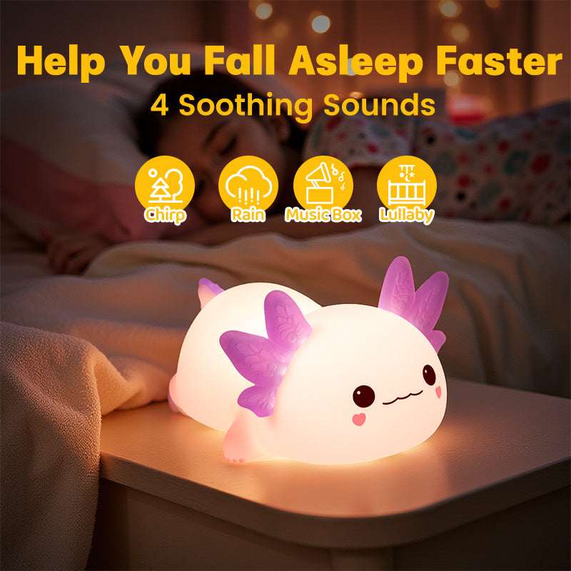 Axolotl Cute Squishy Night Light