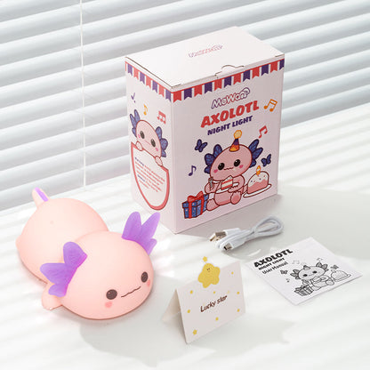 Axolotl Cute Squishy Night Light