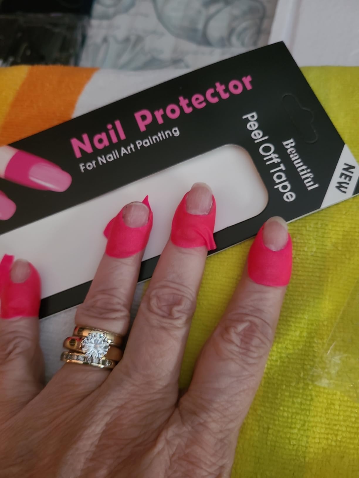 10PCS U-Shaped Nail Polish Barrier with Latex-Free, Spill-Proof Protection