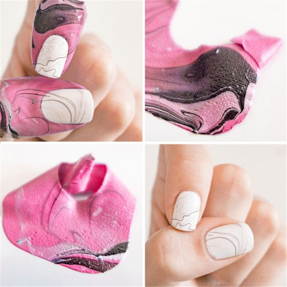 10PCS U-Shaped Nail Polish Barrier with Latex-Free, Spill-Proof Protection