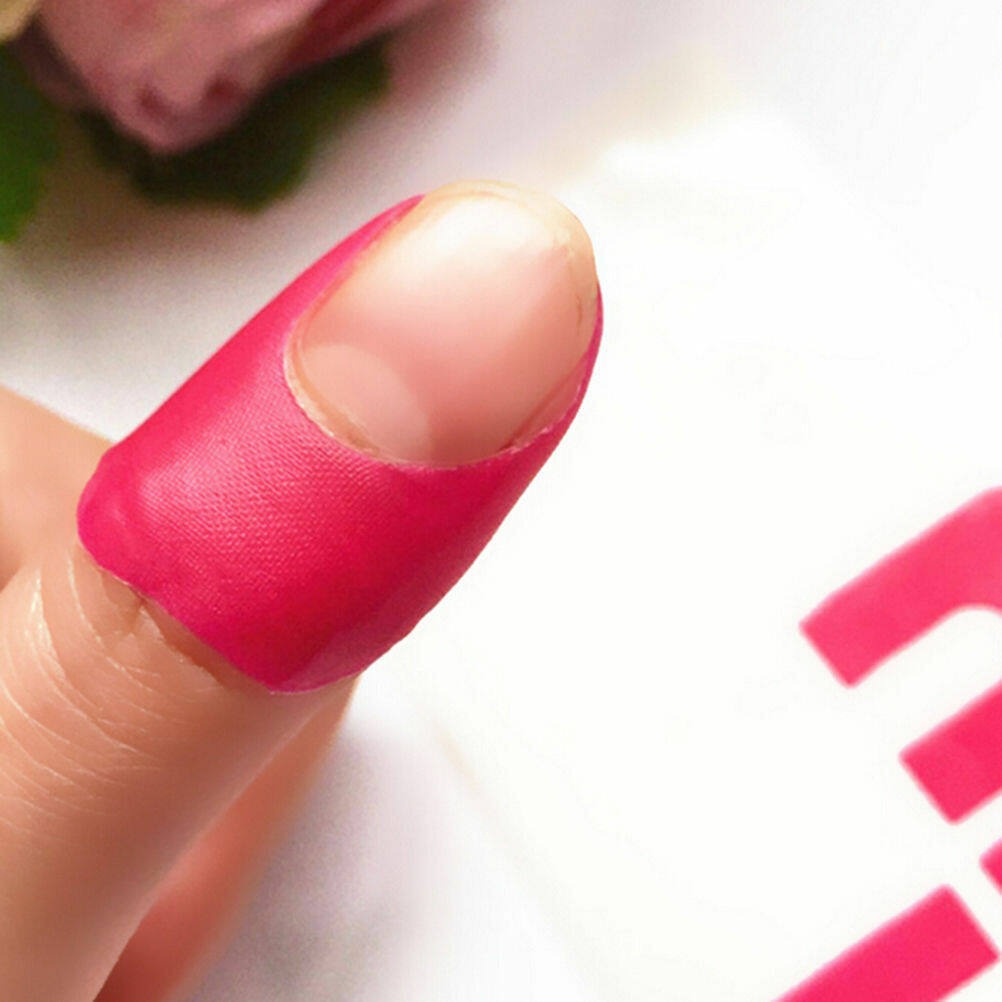 10PCS U-Shaped Nail Polish Barrier with Latex-Free, Spill-Proof Protection