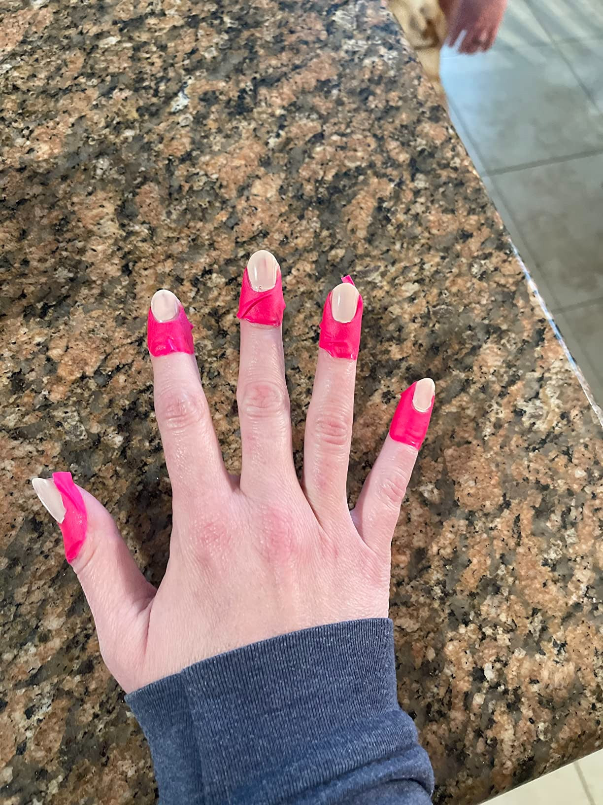 10PCS U-Shaped Nail Polish Barrier with Latex-Free, Spill-Proof Protection
