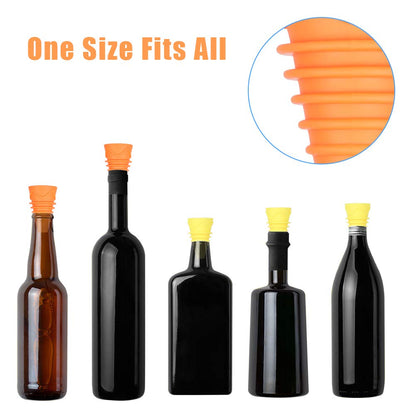 10Pcs Fruit Fly Trap With Smart Funnel Design, Eco-Friendly And Made From Food-Grade Silicone For Indoor And Outdoor Use