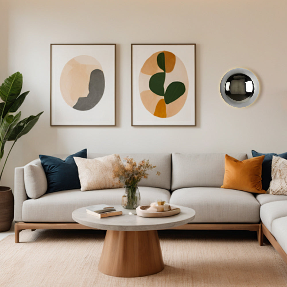Modern Nordic Style LED Round Wall Light