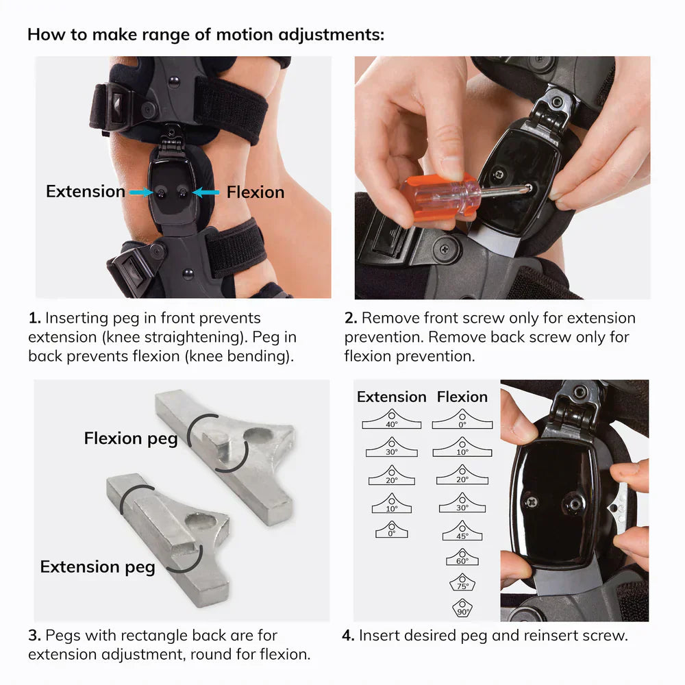 Unloader Knee Support Brace with Medial and Lateral Support