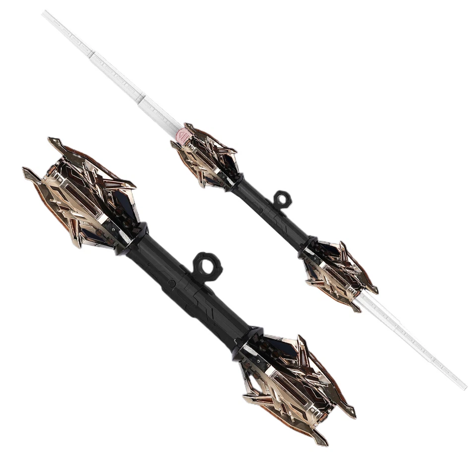 120 cm Double - Headed LED Colorful Lightsaber Toy - Extendable Laser Sword for Kids and Adults