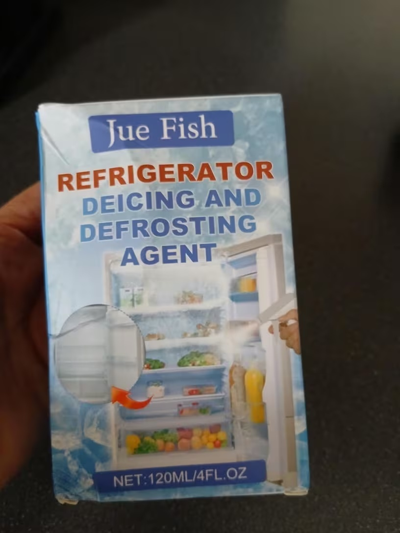 120ml Fast-Acting Fridge Freezer Defrosting Spray, De-Icer Spray for Refrigerator Defroster