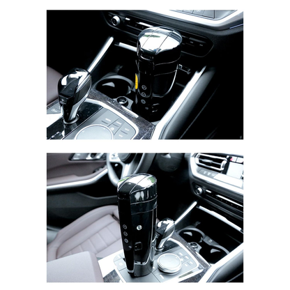 12V 400ml Portable Car Self-Heating Mug – Fast & Efficient Warmer with LCD Display