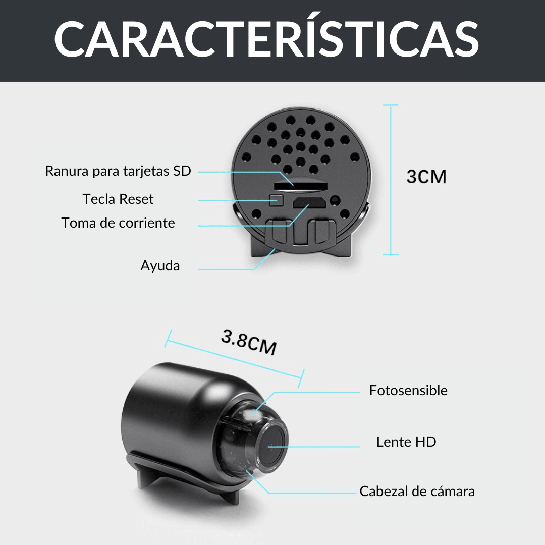 Mini Compact Surveillance Camera