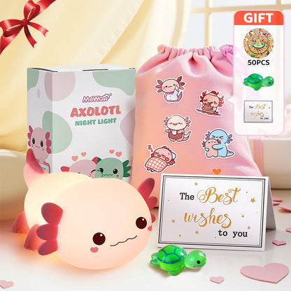 Axolotl Cute Squishy Night Light