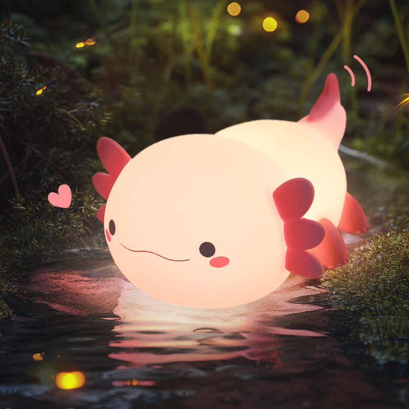 Axolotl Cute Squishy Night Light