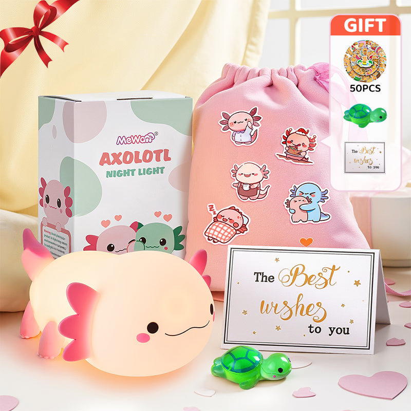 Axolotl Cute Squishy Night Light