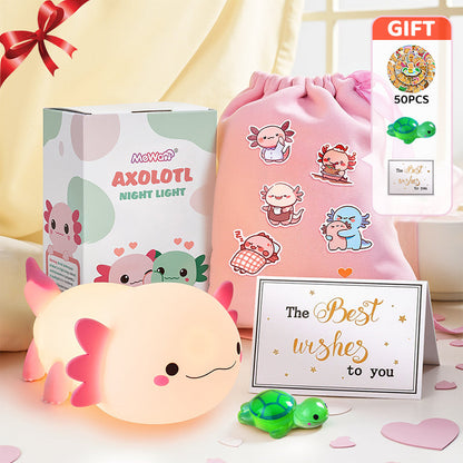 Axolotl Cute Squishy Night Light