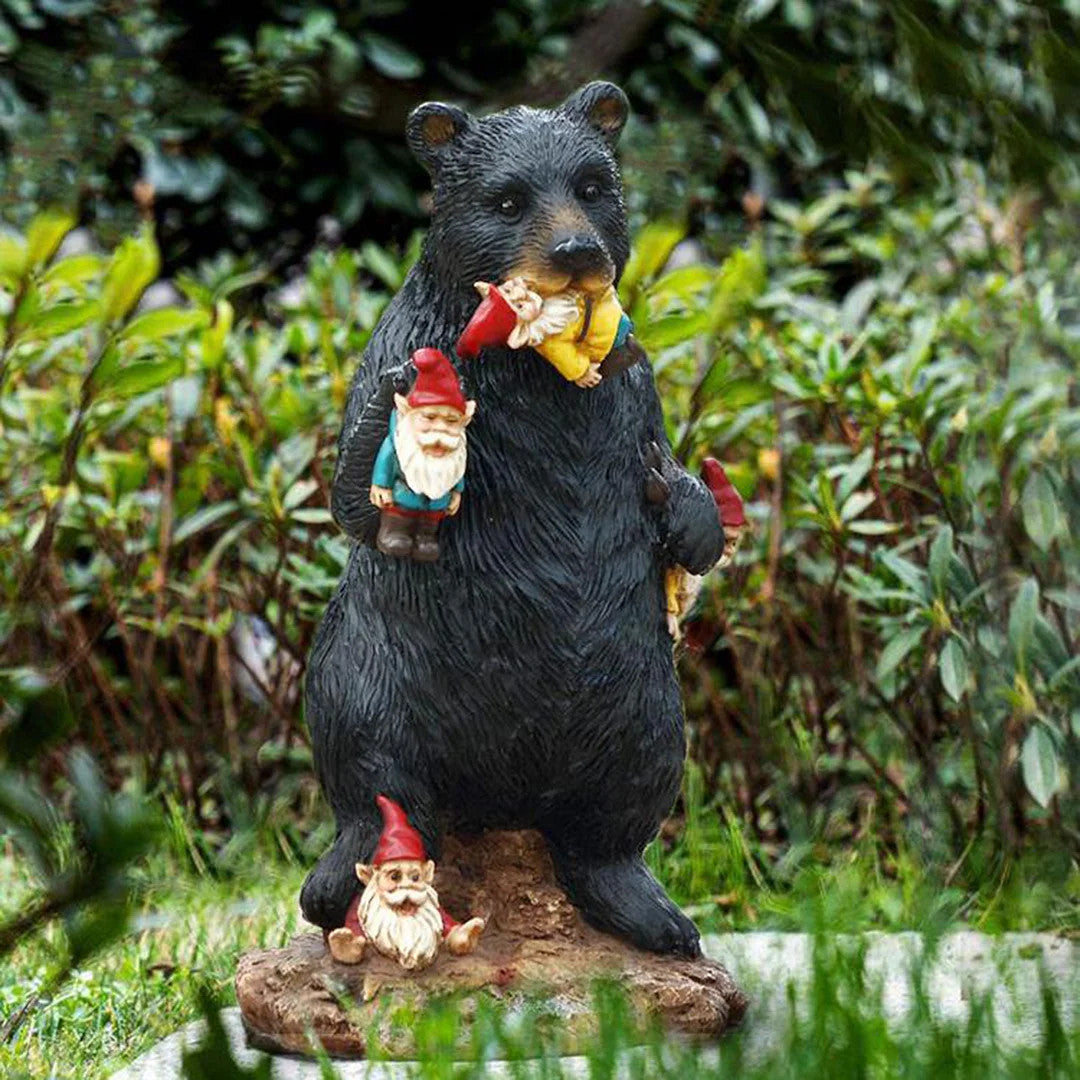 Hungry Gnomes Garden Statue