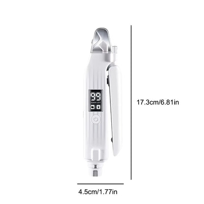 2-in-1 Electric Dog Nail Grinder & Clipper with LED Lights, Low Noise & Low Vibration