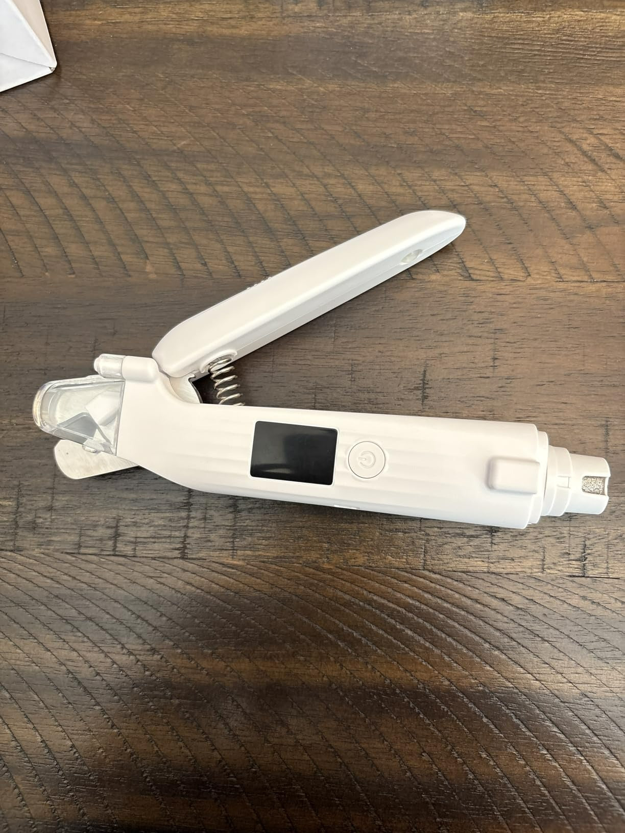 2-in-1 Electric Dog Nail Grinder & Clipper with LED Lights, Low Noise & Low Vibration