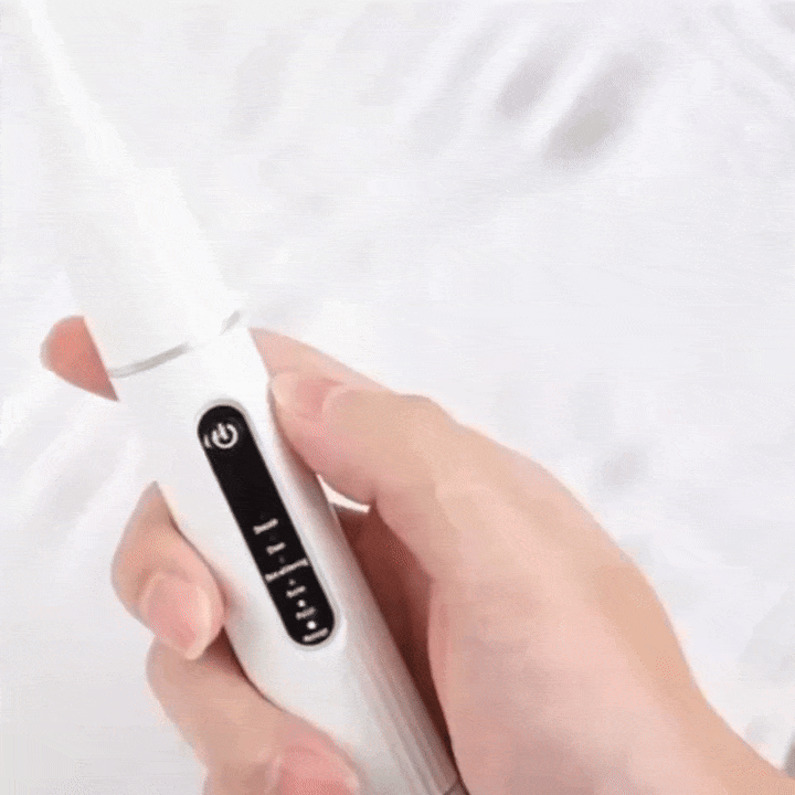 2-in-1 Ultrasonic Tooth Cleaner & Electric Toothbrush – Waterproof, USB Rechargeable, Compact Portable Design