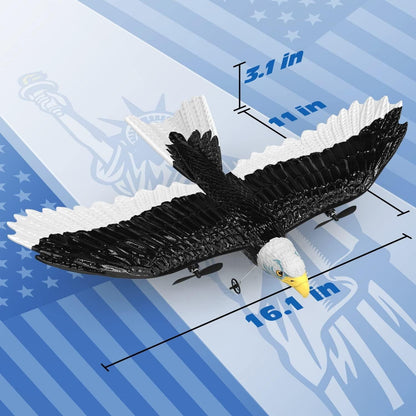 2.4GHz Remote Control Eagle Bird with Built-in Battery, Safe for Ages 8+