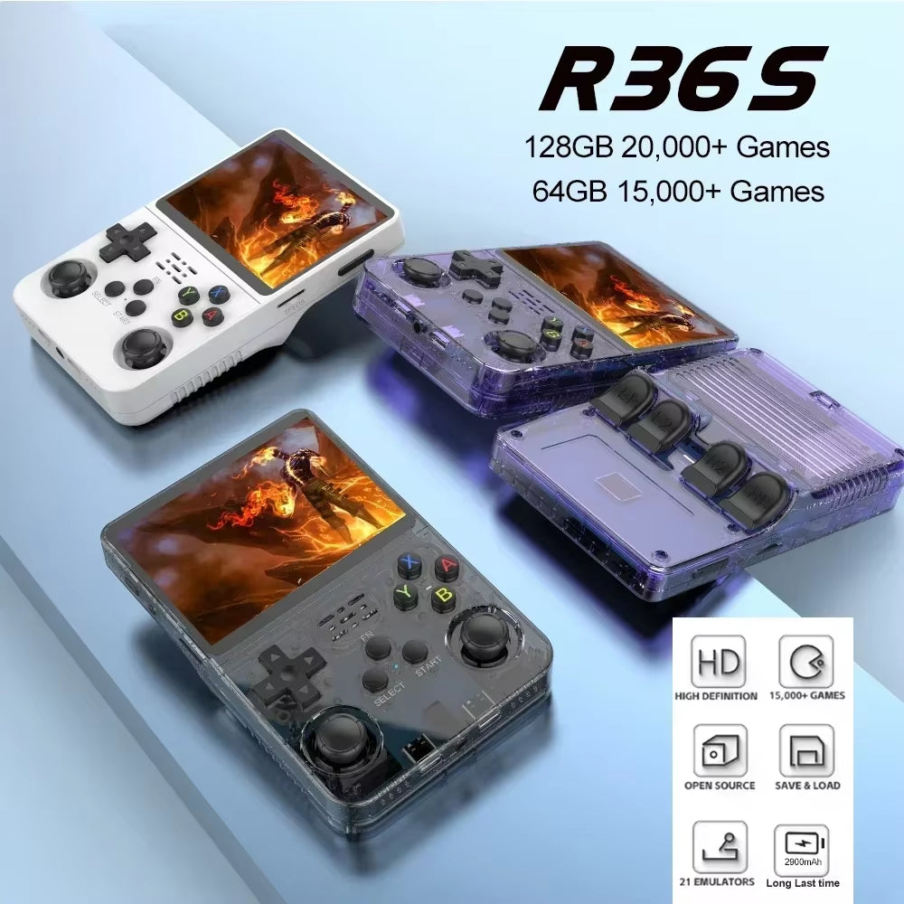 20000 Games of Pure Nostalgia! Handheld Console with 3.5-Inch IPS Screen