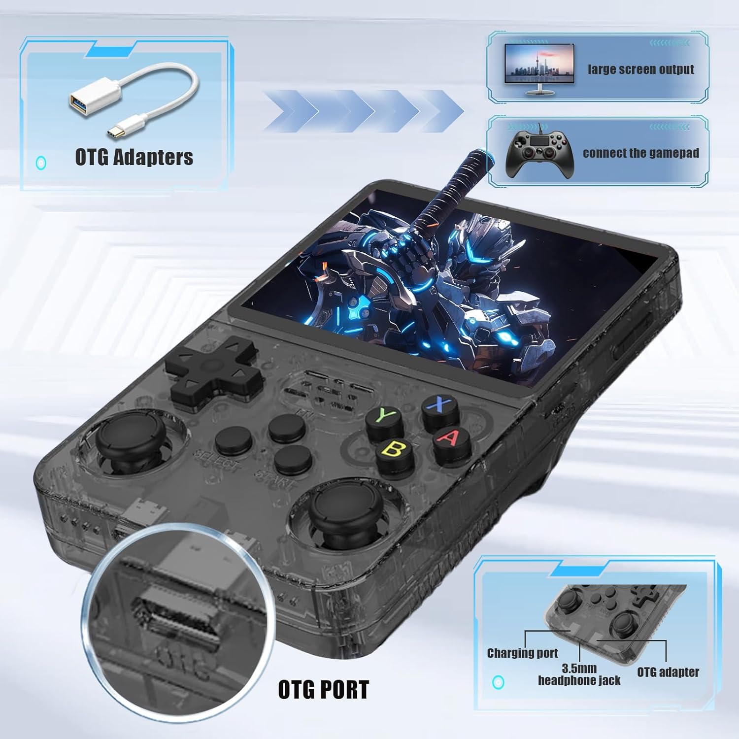 20000 Games of Pure Nostalgia! Handheld Console with 3.5-Inch IPS Screen