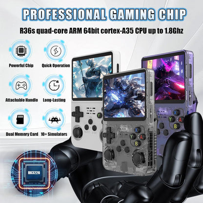 20000 Games of Pure Nostalgia! Handheld Console with 3.5-Inch IPS Screen