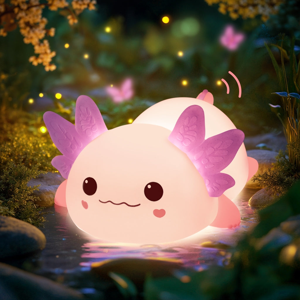 Axolotl Cute Squishy Night Light