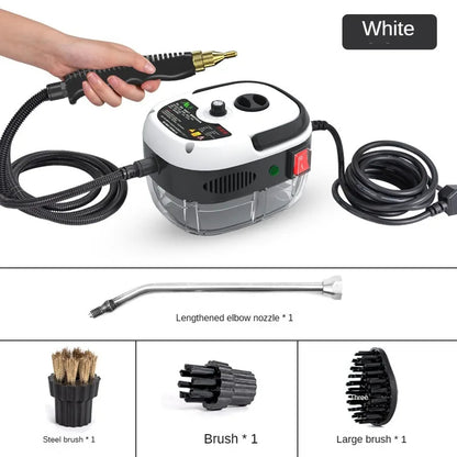 2500W Portable Handheld Steam Cleaner High Temperature Pressurised - Powerful Deep Cleaning for Kitchen, Car & Home