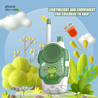 2PCS Talkie Walkie Toy, Creative Role-Play, Social Interaction & Screen-Free Fun, Safe for Kids 3+
